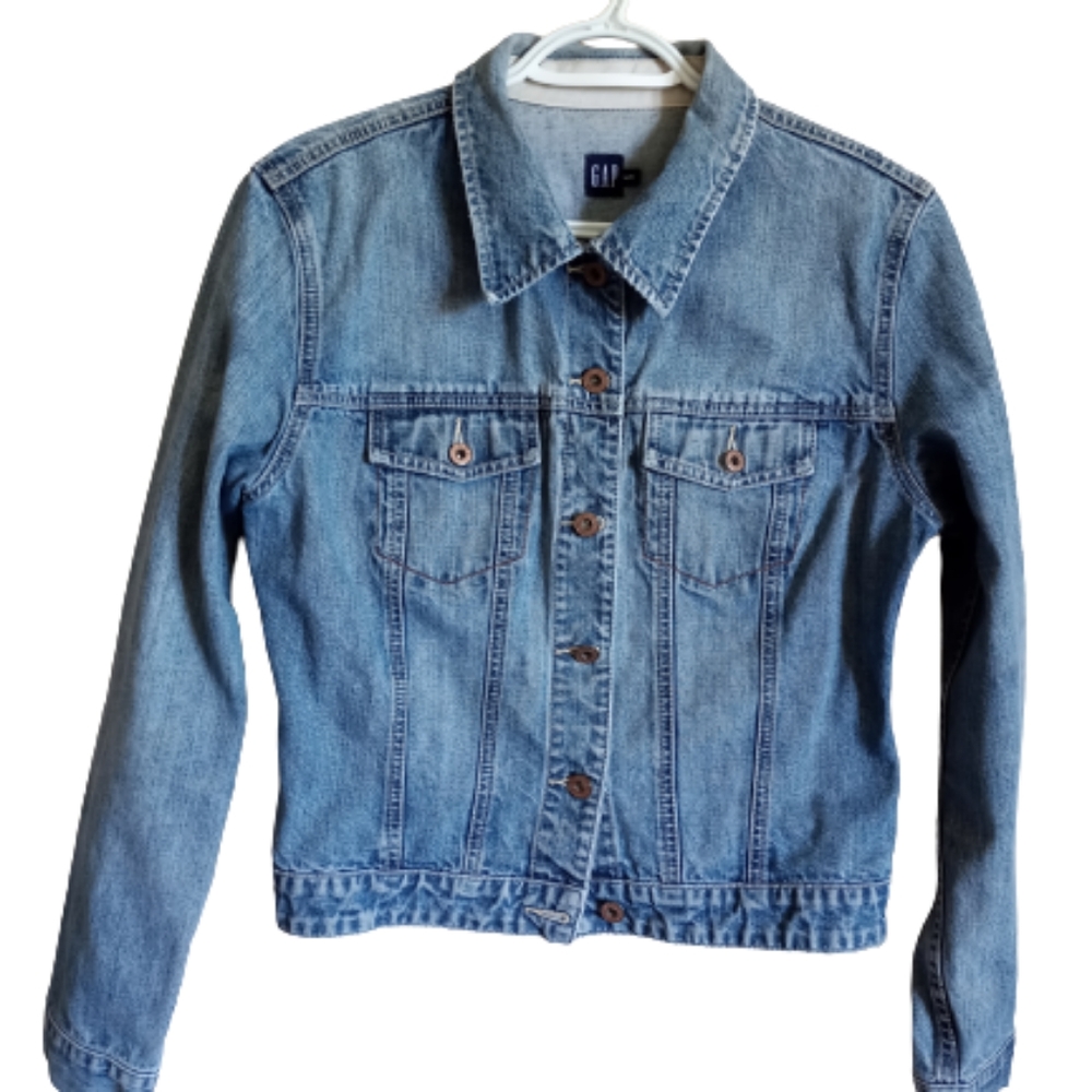 GAP Blue Jean Jacket Size M